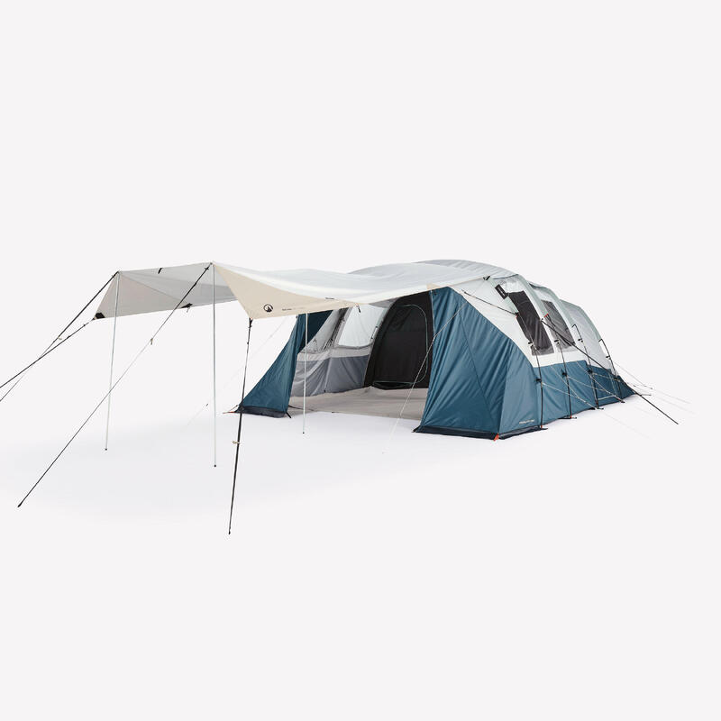 Tenda de campismo com varetas 6 pessoas, 3 quartos ARPENAZ 6.3 F&B 