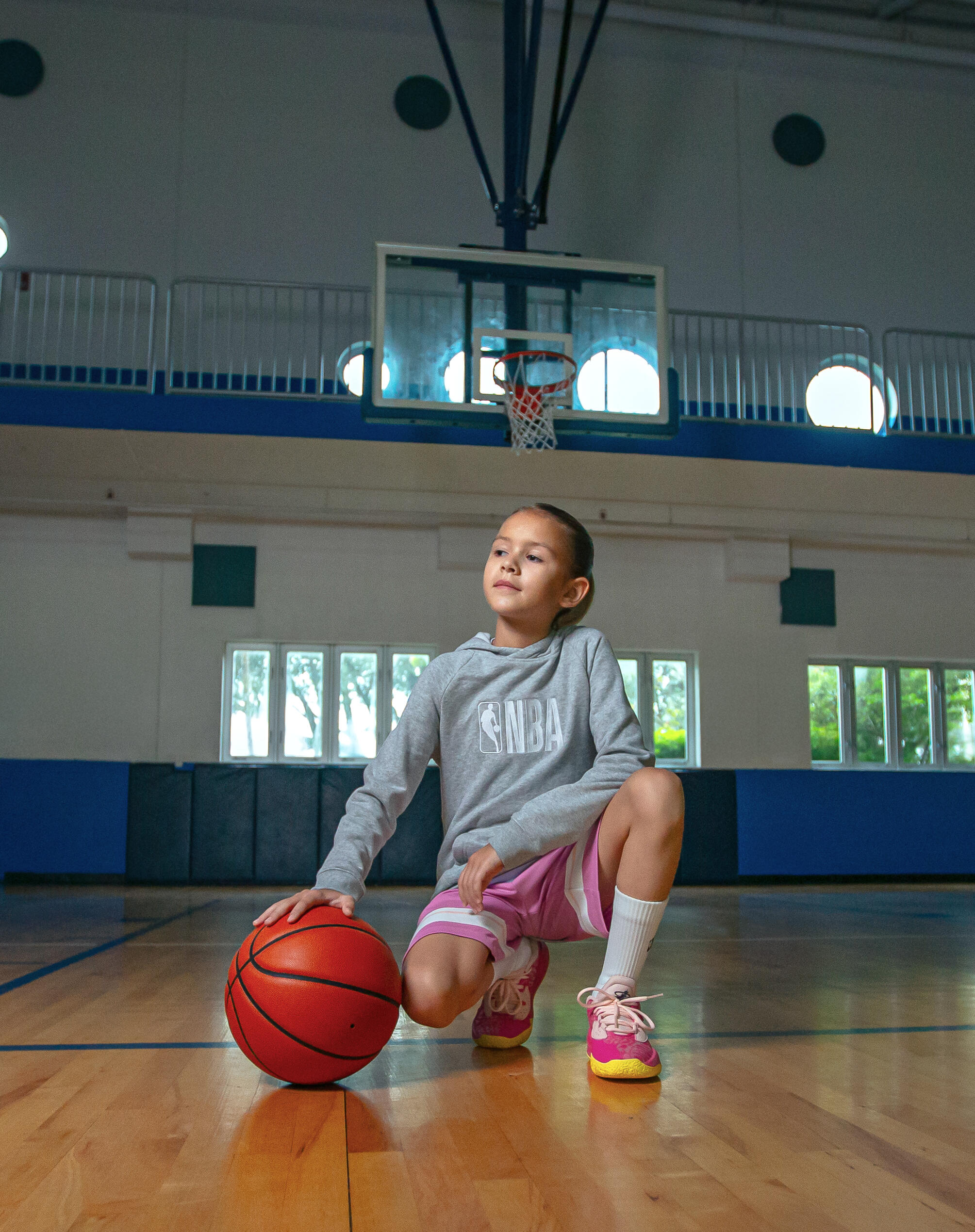 Basketballschuhe NBA Heat Kinder - Fast 900 Low-1 Rosa 13/13