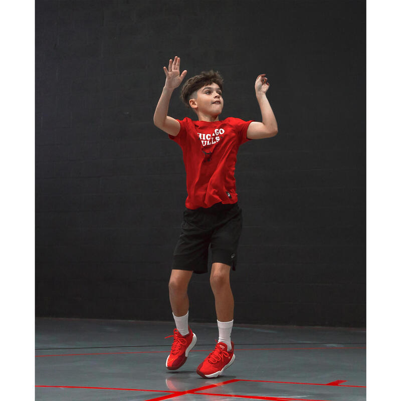 Chaussures de basketball NBA Bulls enfant - FAST 900 LOW-1 Rouge Blanc