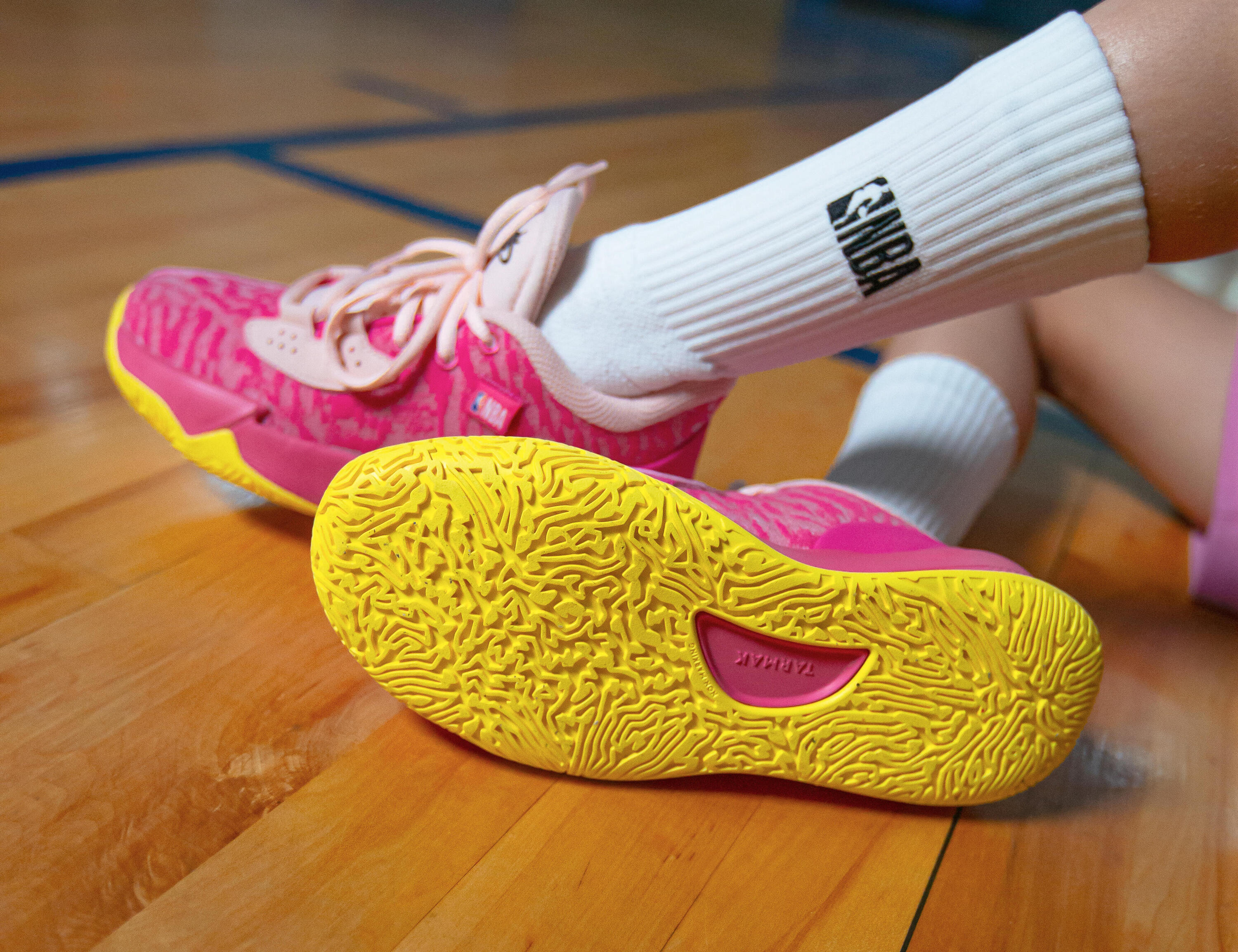 Basketballschuhe NBA Heat Kinder - Fast 900 Low-1 Rosa 9/13