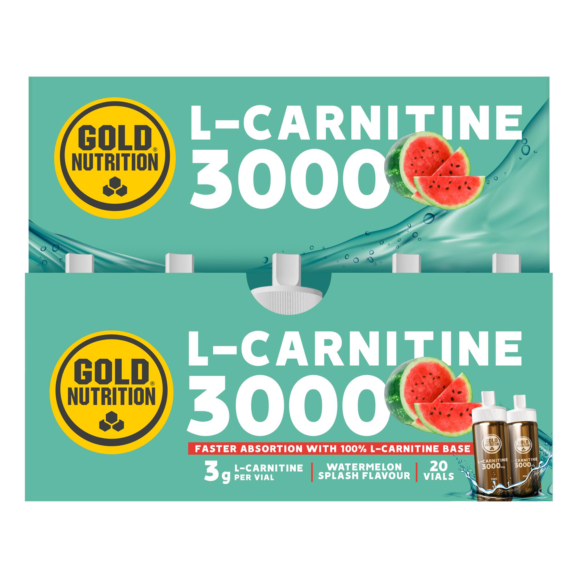 Gold nutrition l-carnitine 3000 20 unidoses
