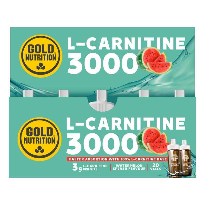 Gold Nutrition L-Carnitine 3000 20 unidoses      18,50€  GOLD NUTRITION Gold Nutrition L-Carnitine 3000 20 unidoses    