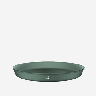 Ø19cm 100 plastic plate for camping and bivouacking