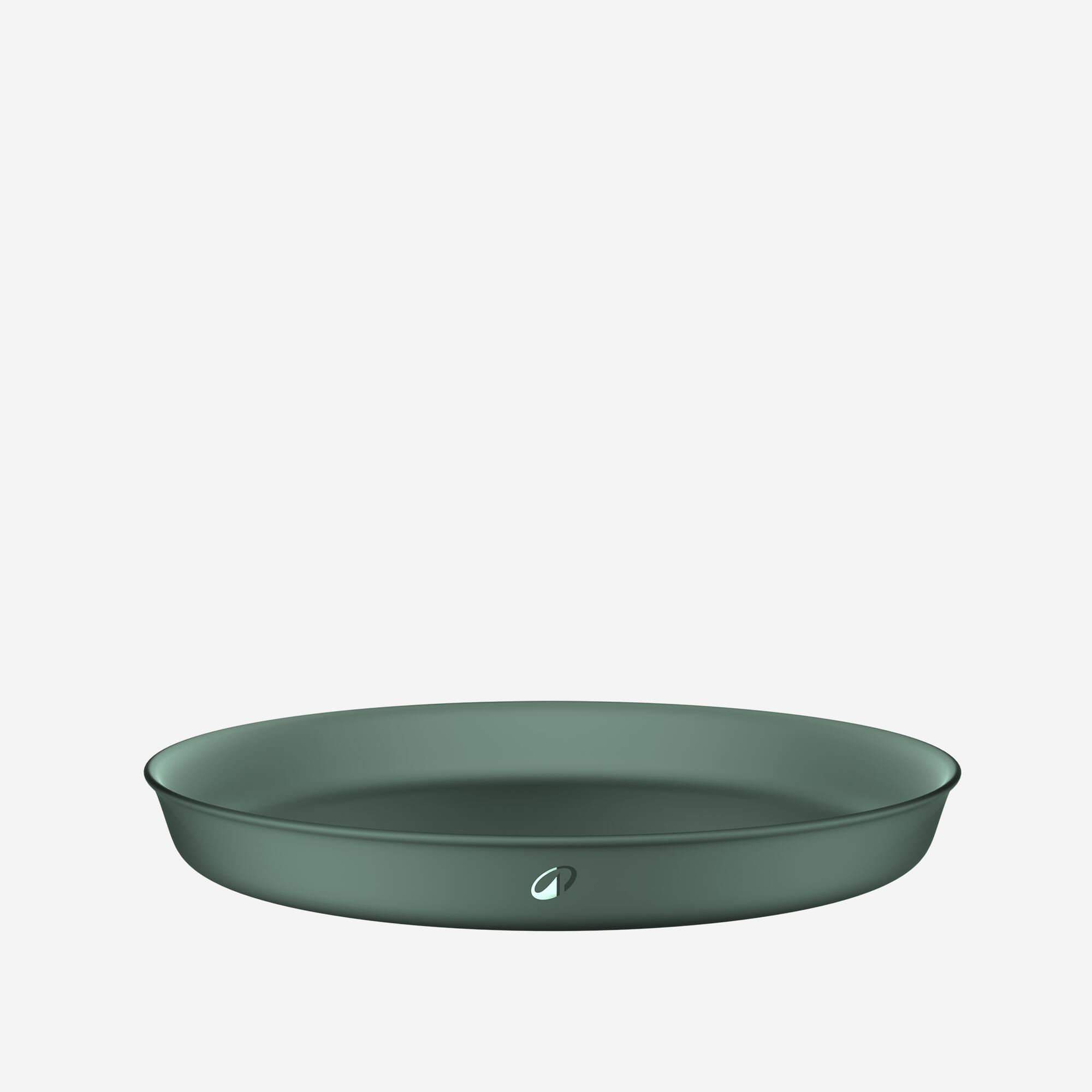 Ø23 cm 100 plastic plate for camping and bivouacking