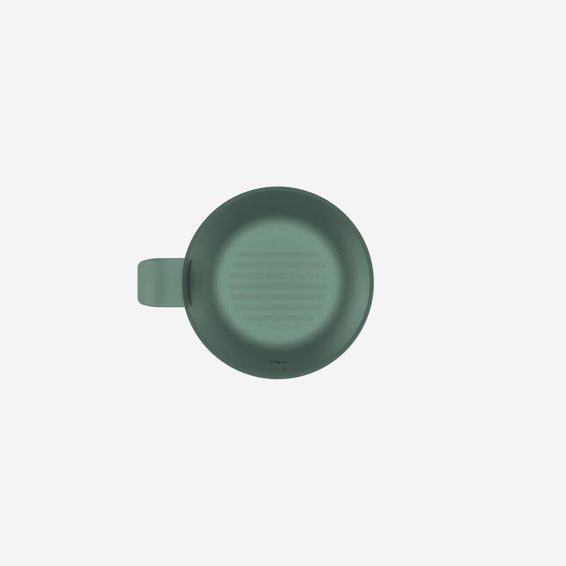 Tasse 100 en plastique 0,20L pour le camping et le bivouac.