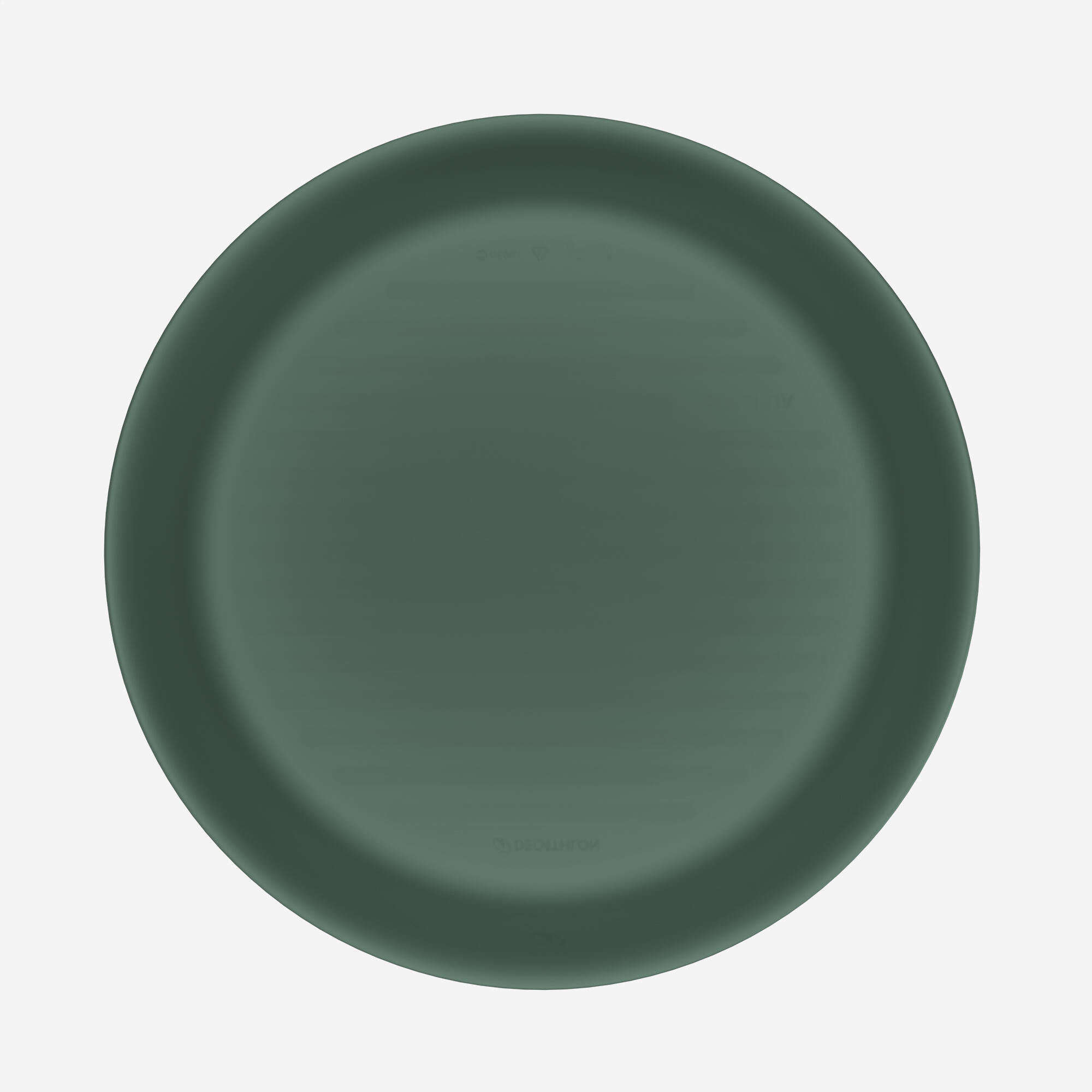 Ø17cm-0.4 L 100 plastic soup plate for camping and bivouacking