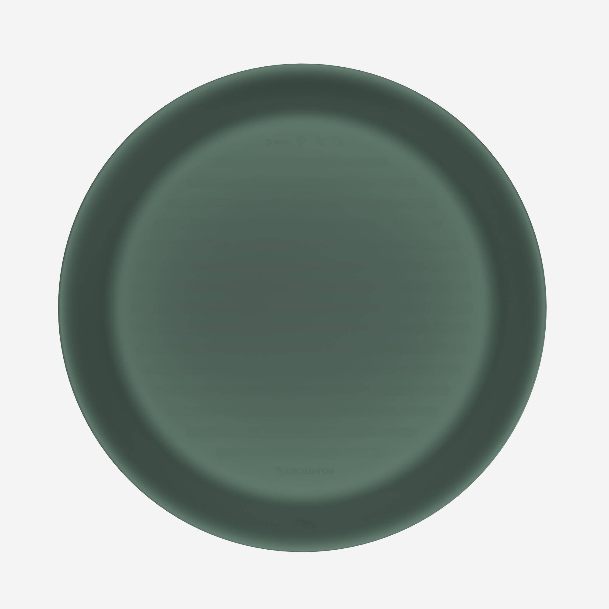 Ø17cm-0.4 L 100 plastic soup plate for camping and bivouacking -  2