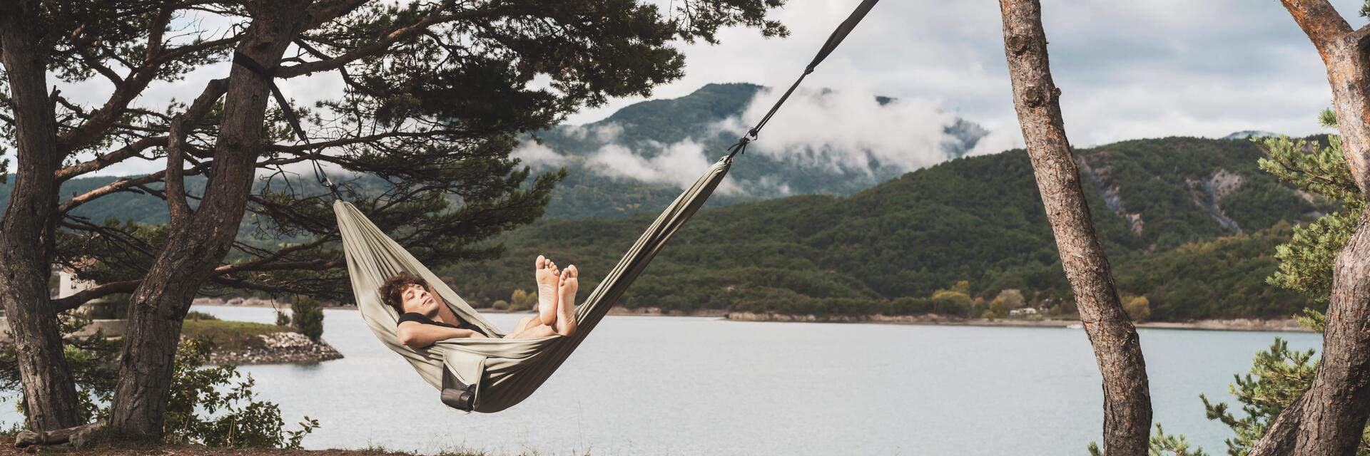 Successfully setting up your hammock 