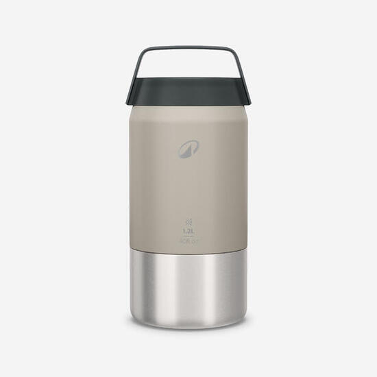 Boite alimentaire 900 isotherme acier inox 1,2L pour le camping, randonnée/trek