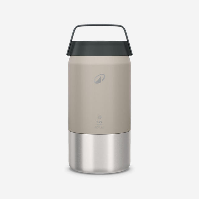 QUECHUA TERMO ISOTÉRMICO 900 ACERO INOXIDABLE 1,2L