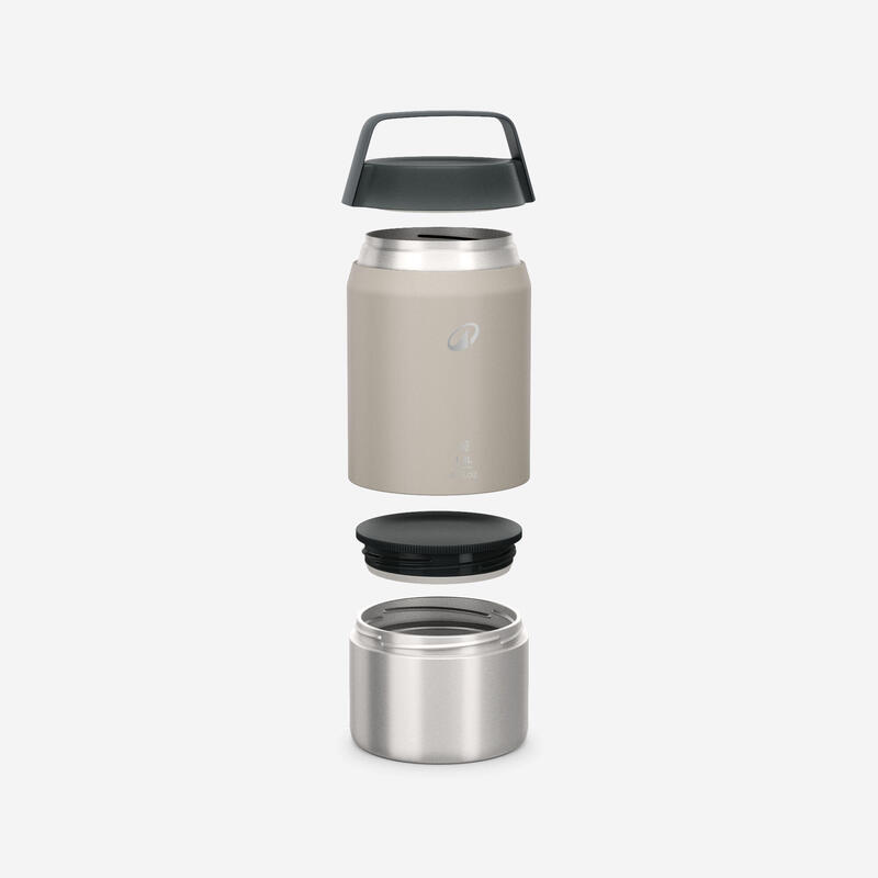 Cutie de alimente 900 izotermă din inox pentru camping, drumeție/trekking 1,2L 