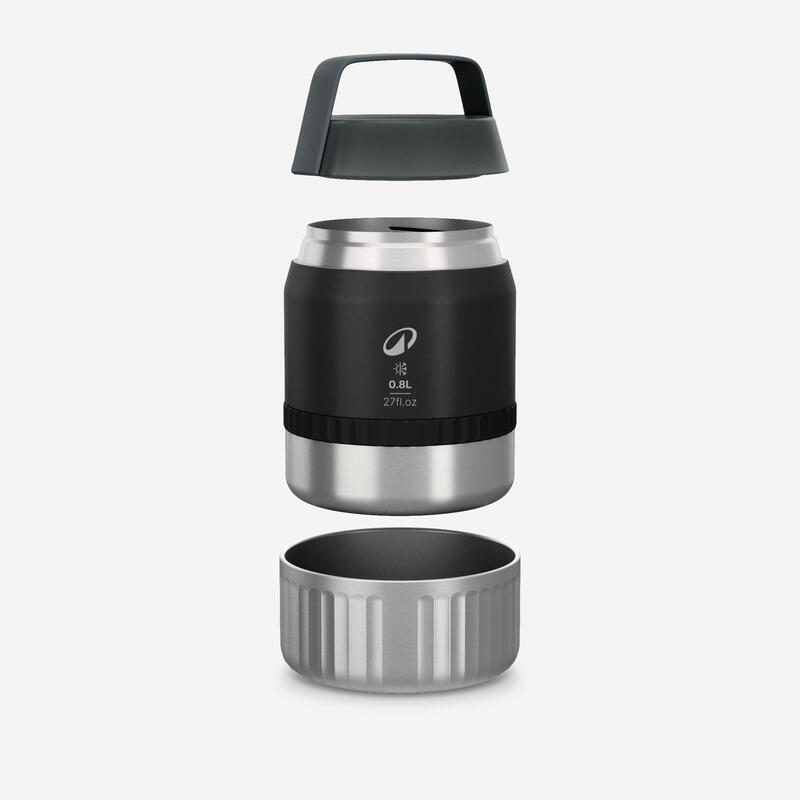Cutie de alimente 900 izotermă din inox 0,8L pentru camping, drumeție/trekking