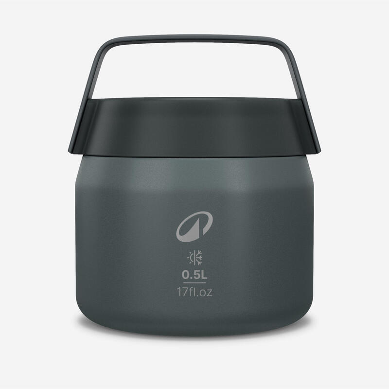 Isı Yalıtımlı Yemek Kabı - Paslanmaz Çelik - 0,5 L - Yeşil - 900