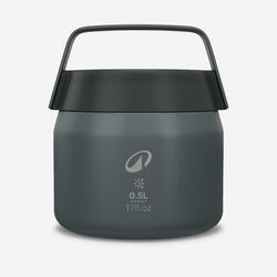 Boite alimentaire 900 isotherme acier inox 0,5L pour le camping, randonnée/trek