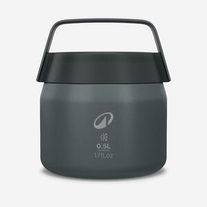 Fiambrera 900 isotérmica acero inoxidable 0,5L para camping, senderismo/trekking