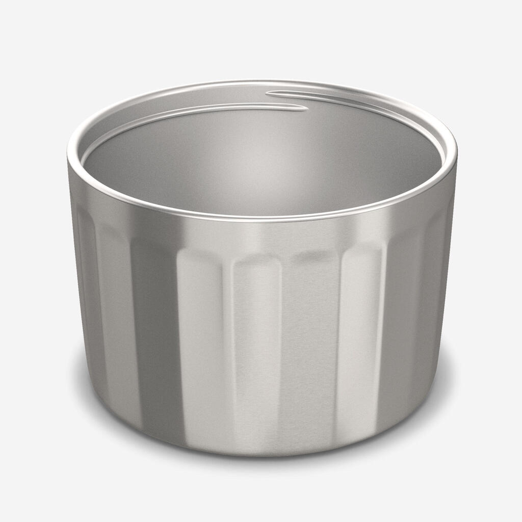 Bouteille 900 isotherme 1,5L inox de randonnée et camping, bouchon instantané.