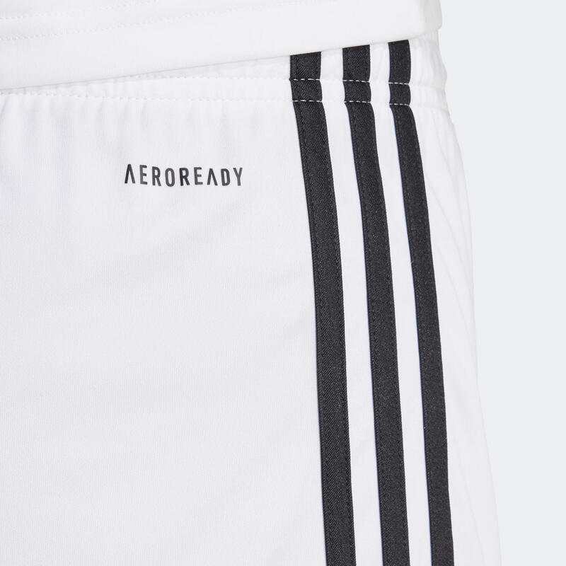 Short de football Squadra 25 Adulte Blanc