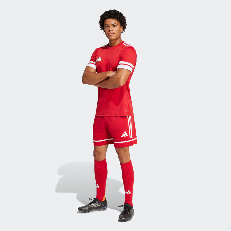 Short de football Squadra 25 Adulte Rouge
