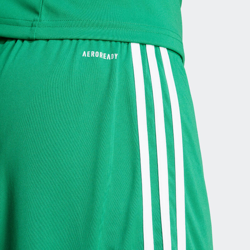 Șort de fotbal Squadra 25 Verde, Adulți