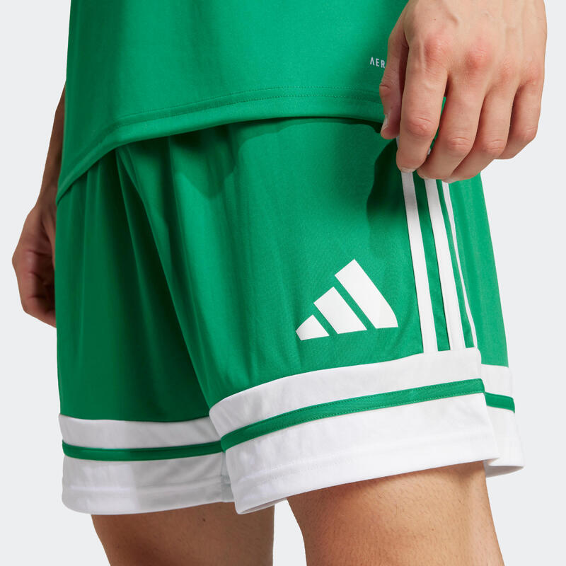 Short de football Squadra 25 Adulte Vert