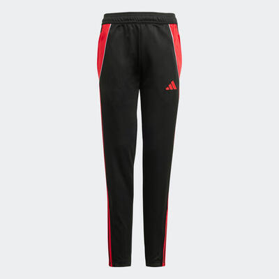 Kinder Fußball Trainingshose - Tiro 24 schwarz/violett