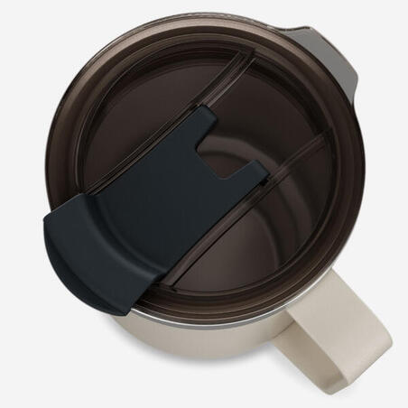 Термочашка 900 для кемпінгу з неіржавної сталі 0,5 л бежева