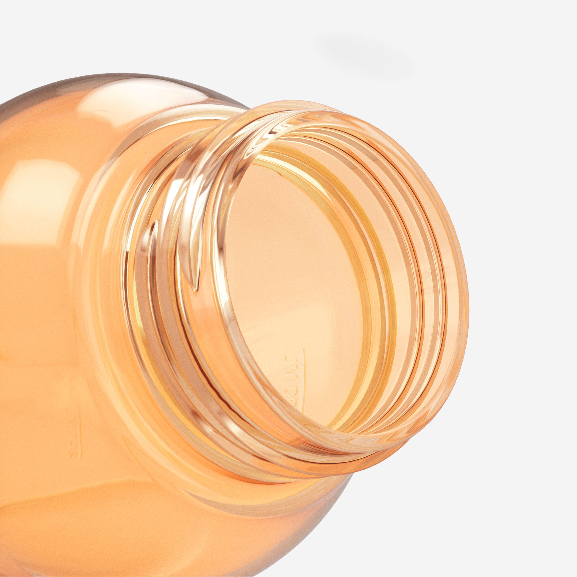 QUECHUA Detská fľaša 500 Ecozen® 0,5 l oranžová bez · záber 4