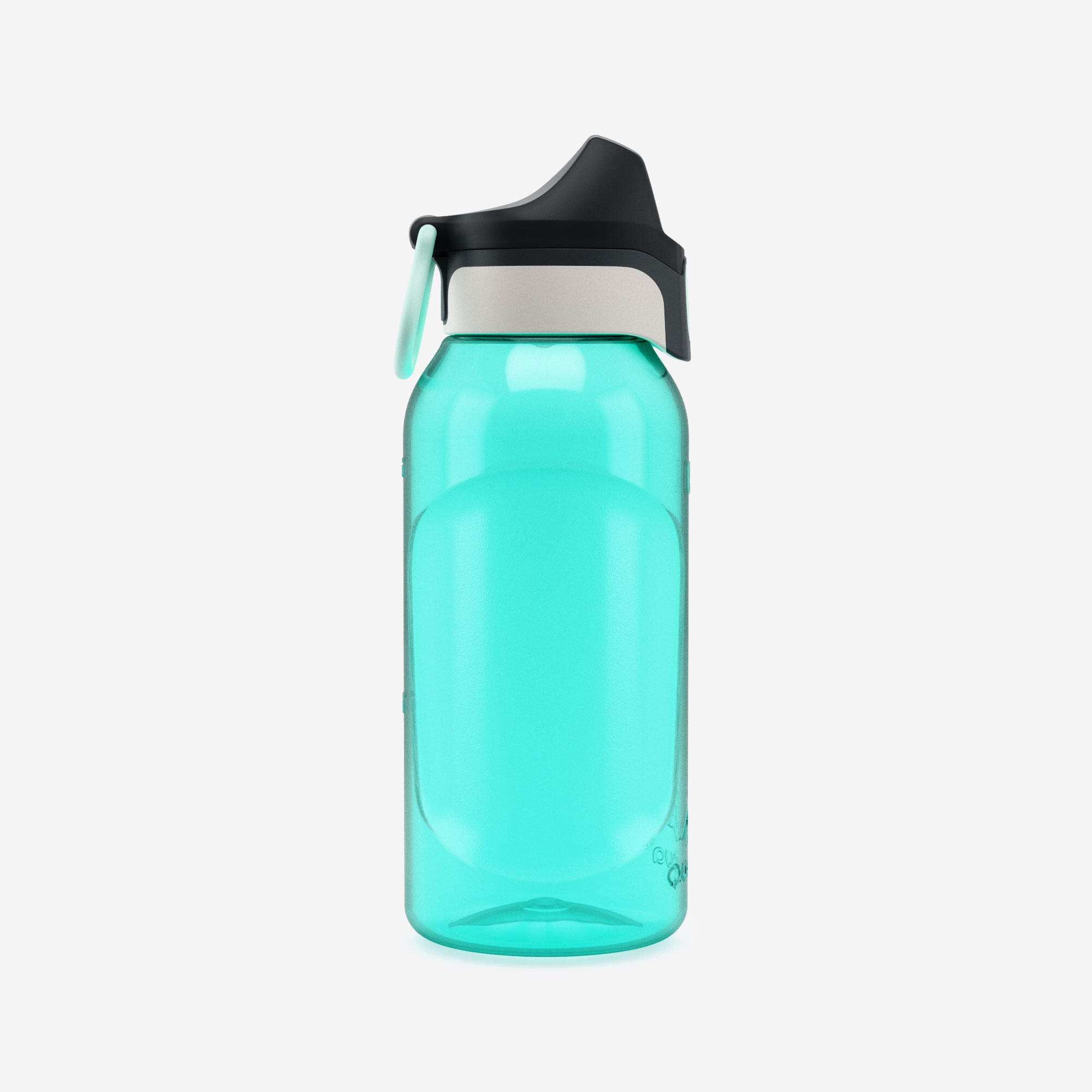 Bouteille d'eau avec bouchon instantané pour enfant - 500 ml bleu - QUECHUA