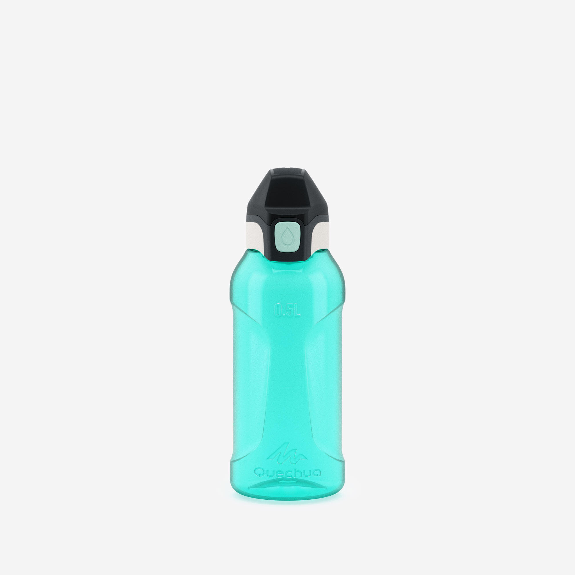 0.5 L Ecozen® kids’ stain. steel water flask 500 with instant stopper for hiking