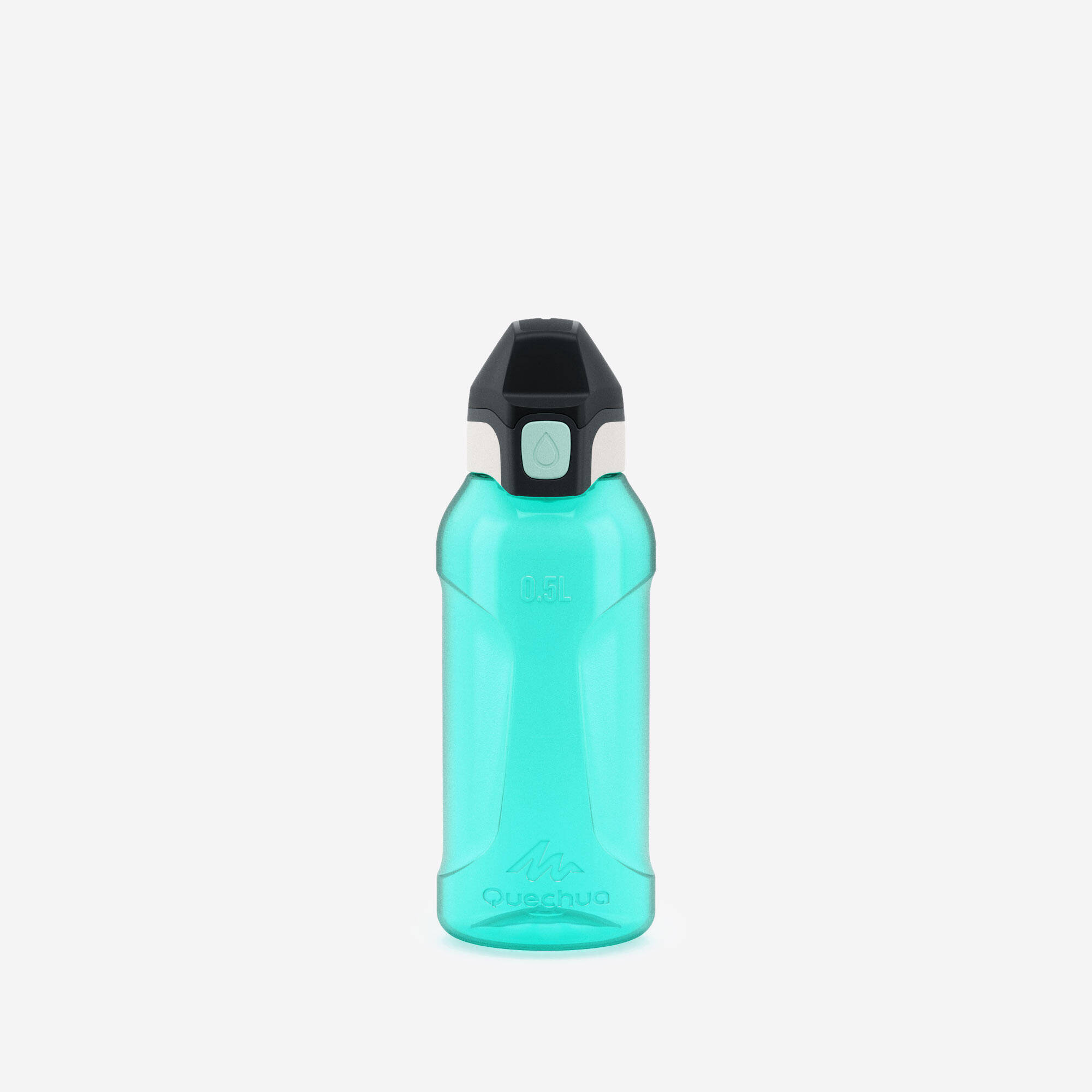 0.5 L Ecozen® kids’ stain. steel water flask 500 with instant stopper for hiking -  1