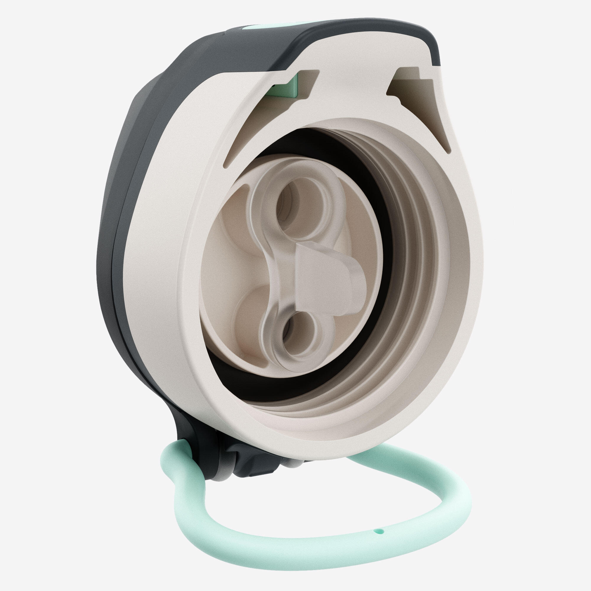 0.5 L Ecozen® kids’ stain. steel water flask 500 with instant stopper for hiking