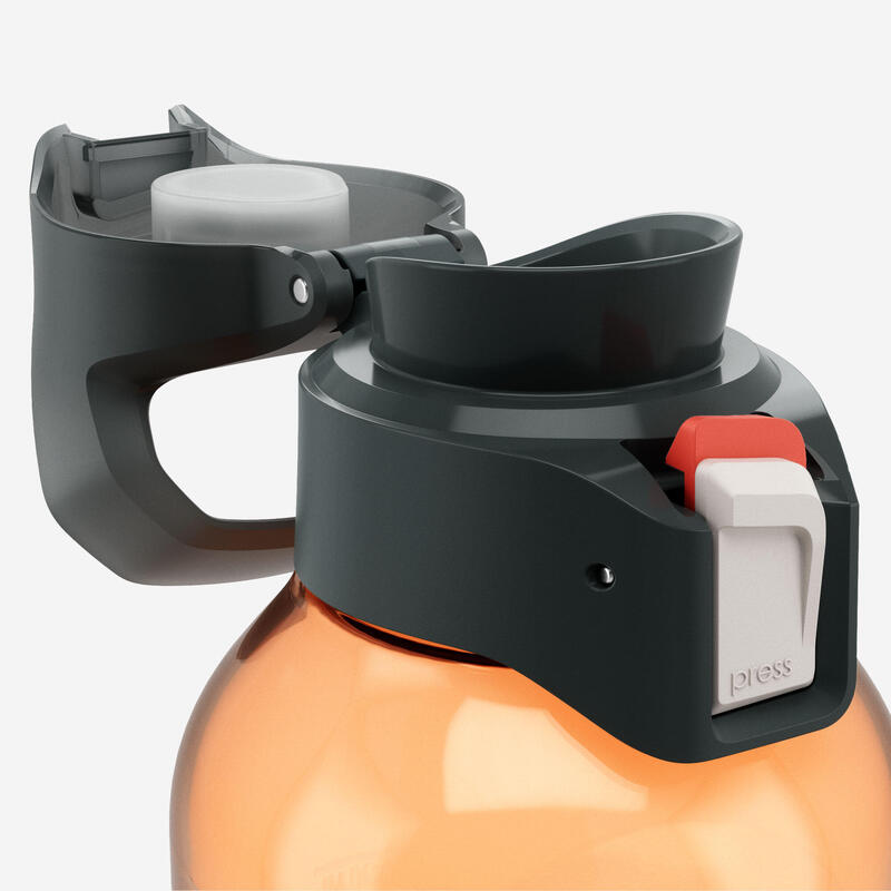 Gourde 500 ecozen® 0,8l avec bouchon ouverture rapide pour la randonnée - Orange
