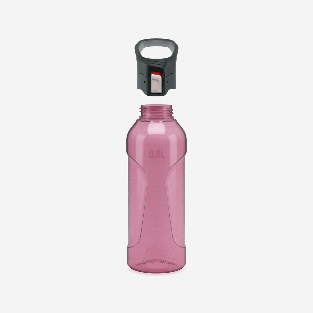Gourde 500 ecozen® 0,8l avec bouchon ouverture rapide pour la randonnée - Rose
