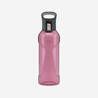 0.8 L Ecozen® water flask 500 with quick-release cap for hiking - Pink