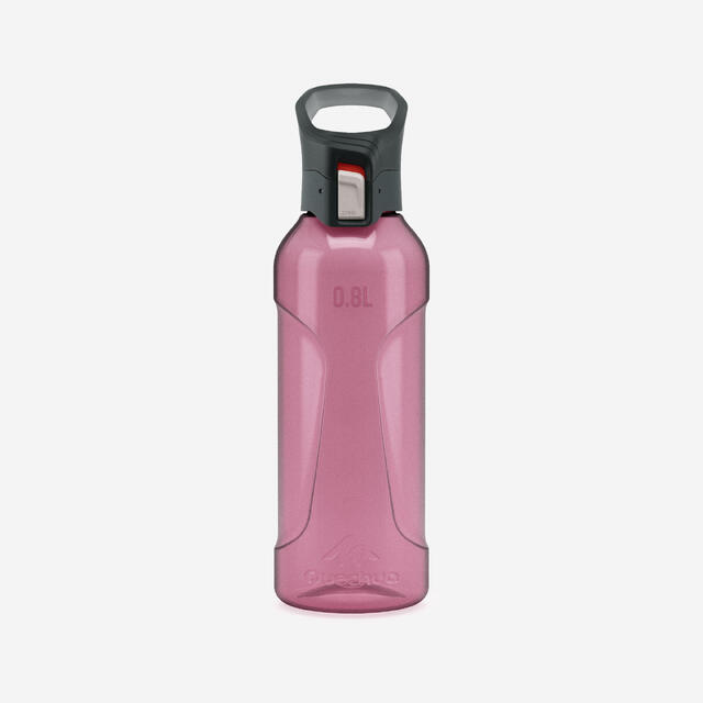 Cantil 500 ecozen® 0,8l com tampa de abertura rápida para caminhada - rosa