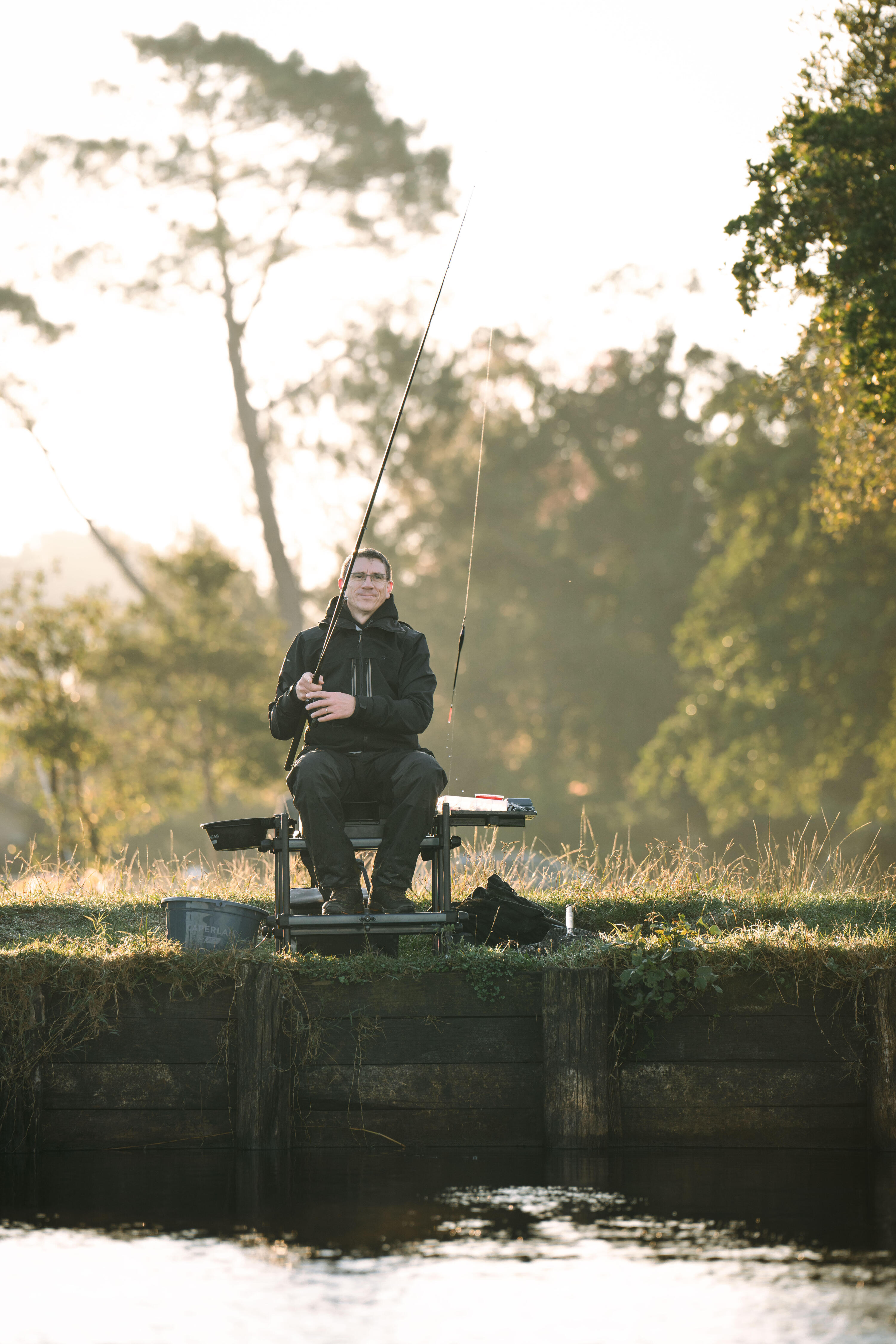 Kit pesca all'inglese e trota MTCH 100 9/14