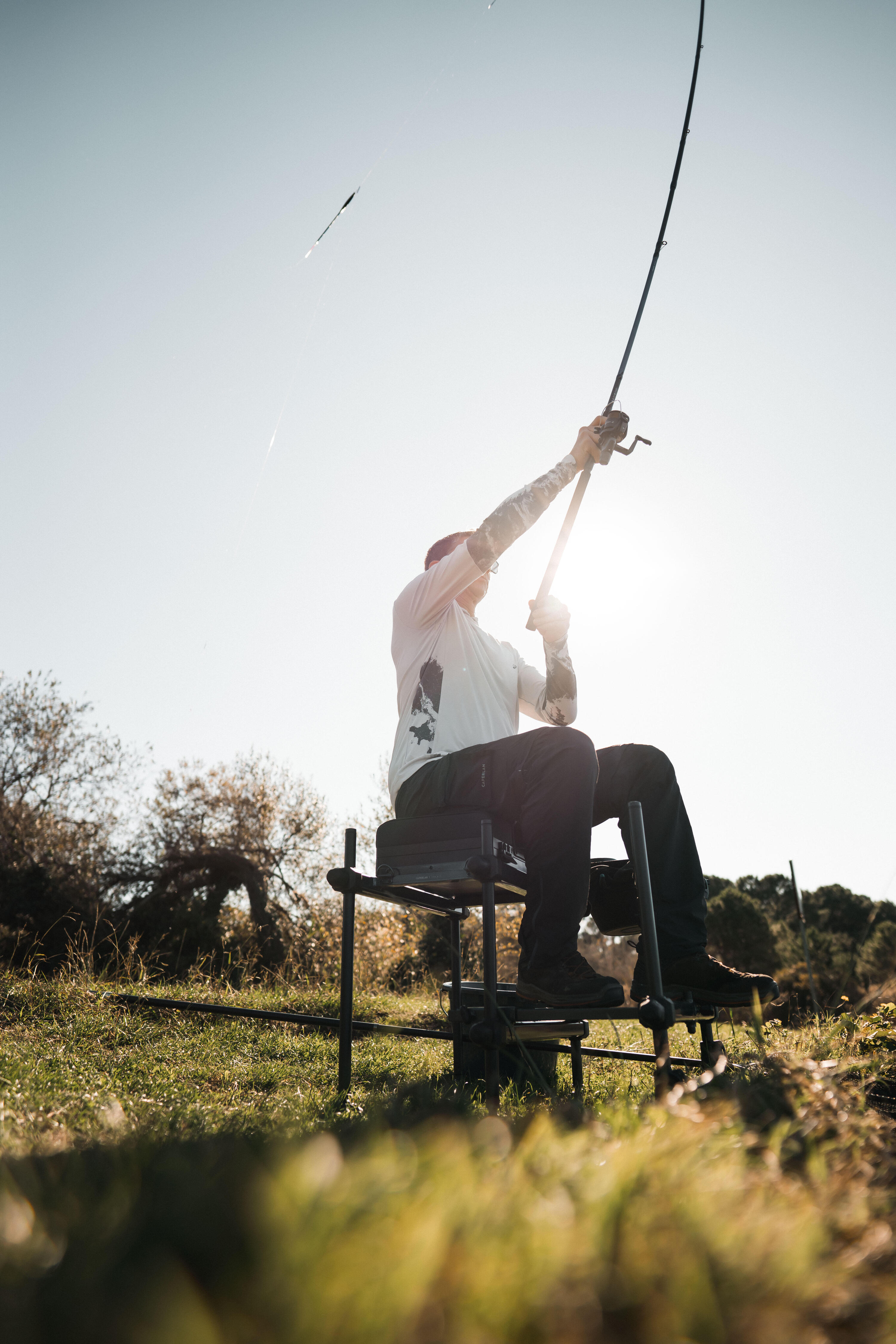 Kit pesca all'inglese e trota MTCH 100 14/14