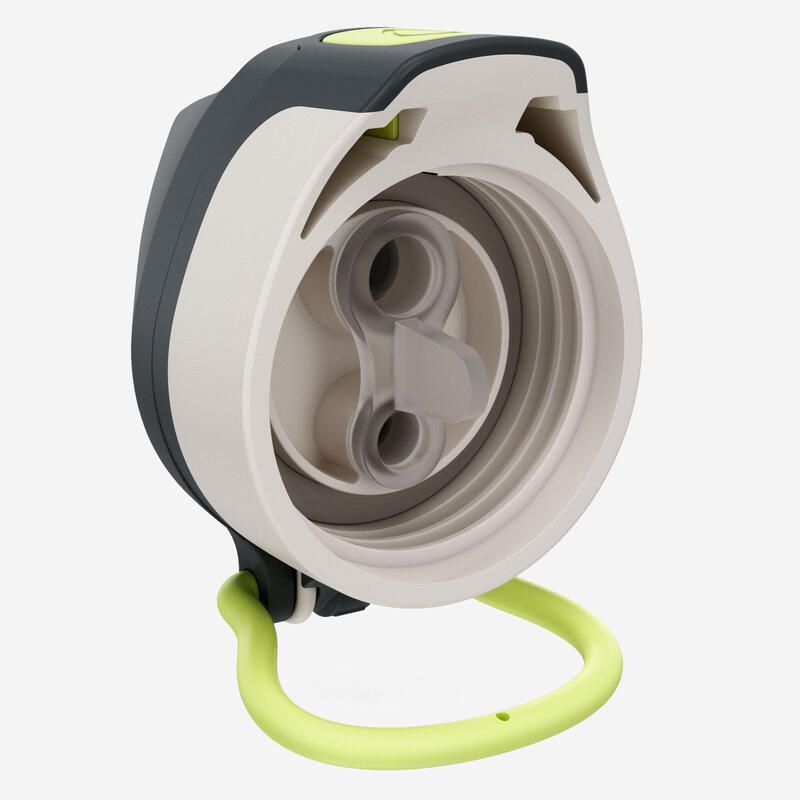 Gourde 500 enfant 0,6l en alu avec bouchon instantané pour la randonnée - Vert