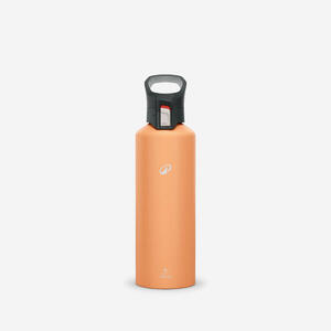 Cantimplora de montaña y trekking apertura rápida 1L aluminio Quechua MH500