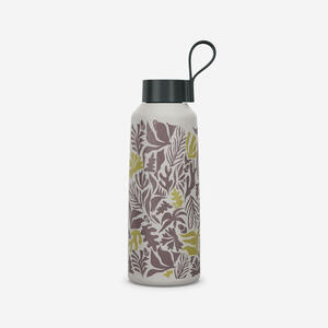Cantimplora 100 inox 1L con tapón de rosca para senderismo - Flower