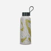 Cantil 100 inox 1l com tampa de enroscar para caminhada - Carto verde