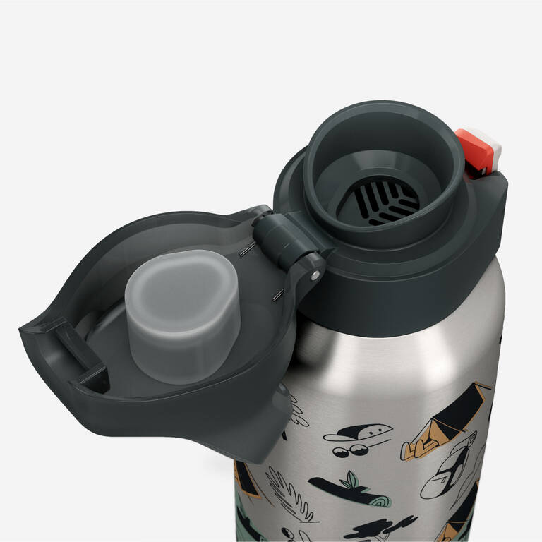 0.5 L insulated stainless steel flask 900 with quick-release cap for hiking