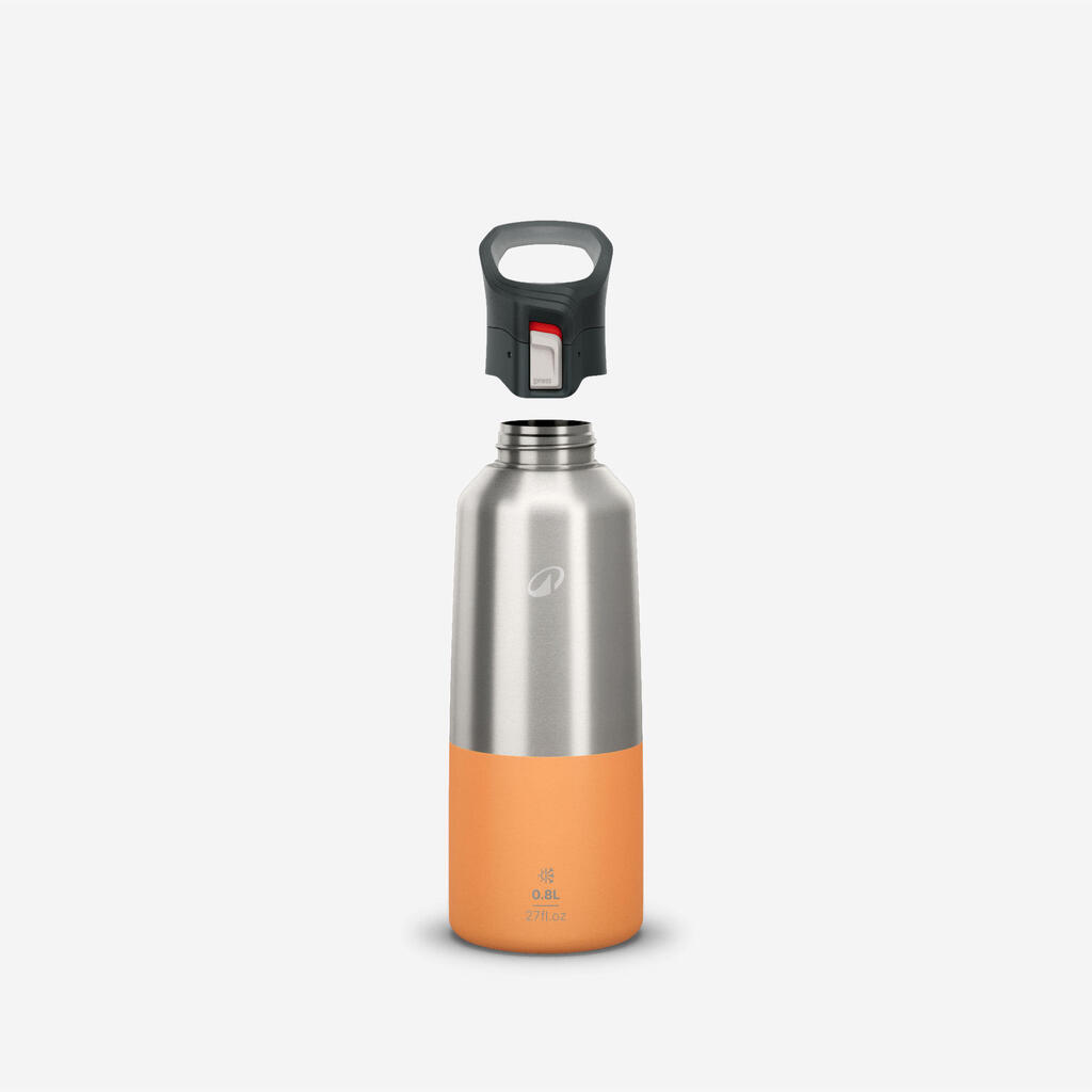 Botella de senderismo isotérmica de acero inoxidable de 0.8 L 900
