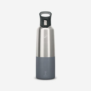 Botella térmica senderismo 1L tapón apertura rápida Quechua 900
