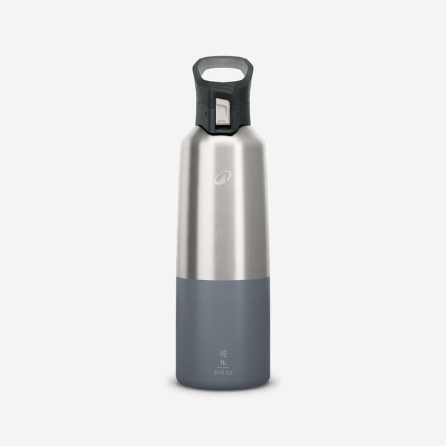 QUECHUA BOTELLA ISOTÉRMICA INOX 1L