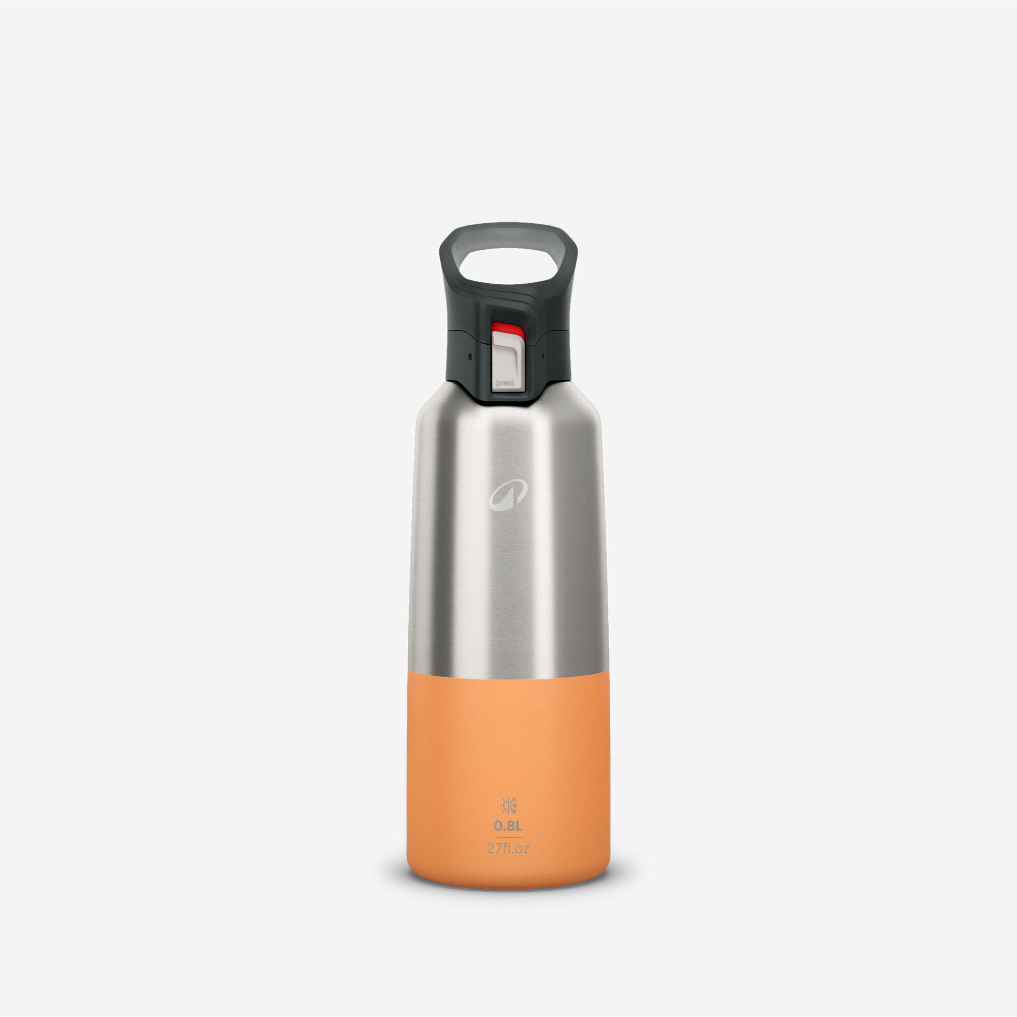 Gourde Isotherme ION8 – Acier Inoxydable 1L – Rouge – Bouchon Flip-top – Étanche Et Sans BPA