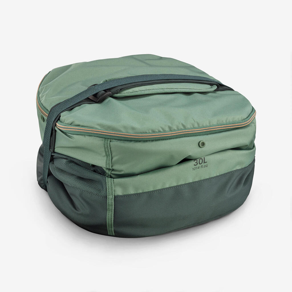Flexible, Insulated, Compact Cooler Box 100 30 Litres for Camping