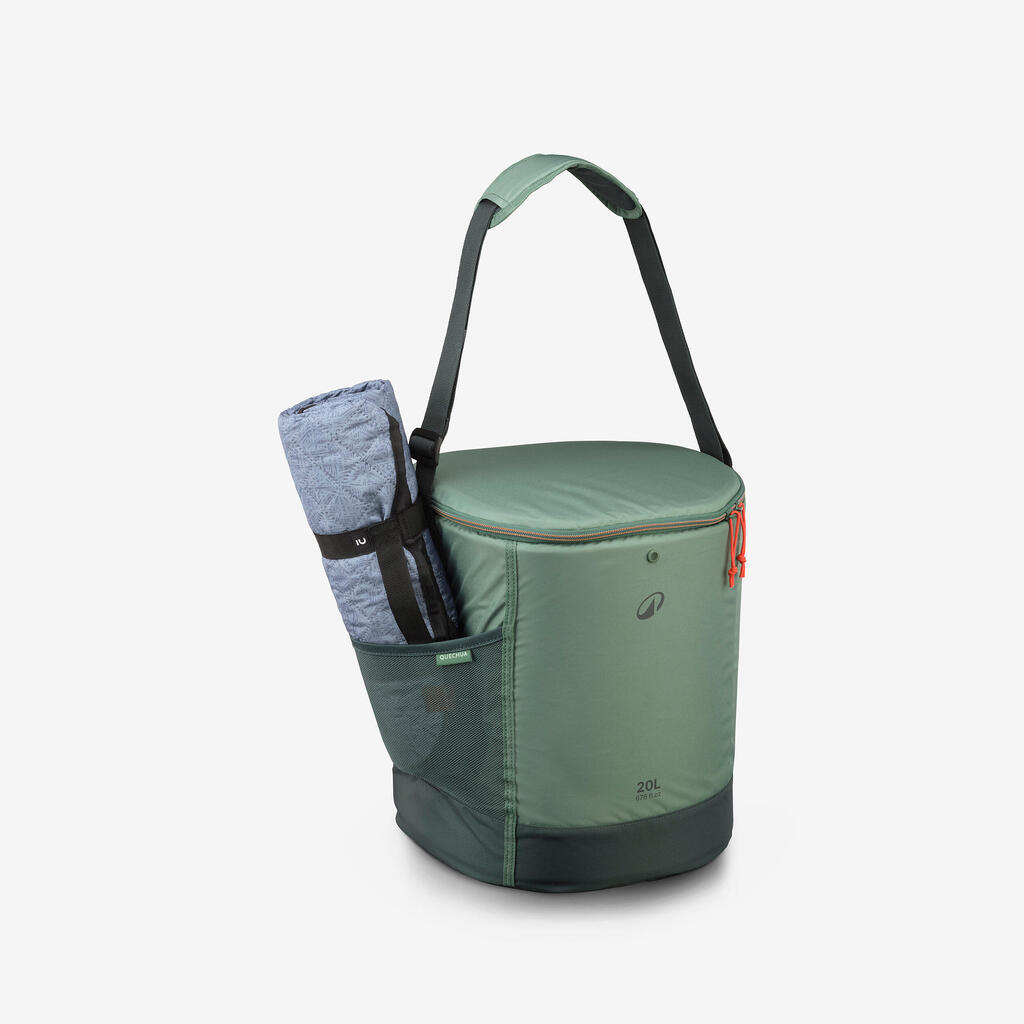 Glacière 100 souple 20 litres, isotherme et compacte pour le camping