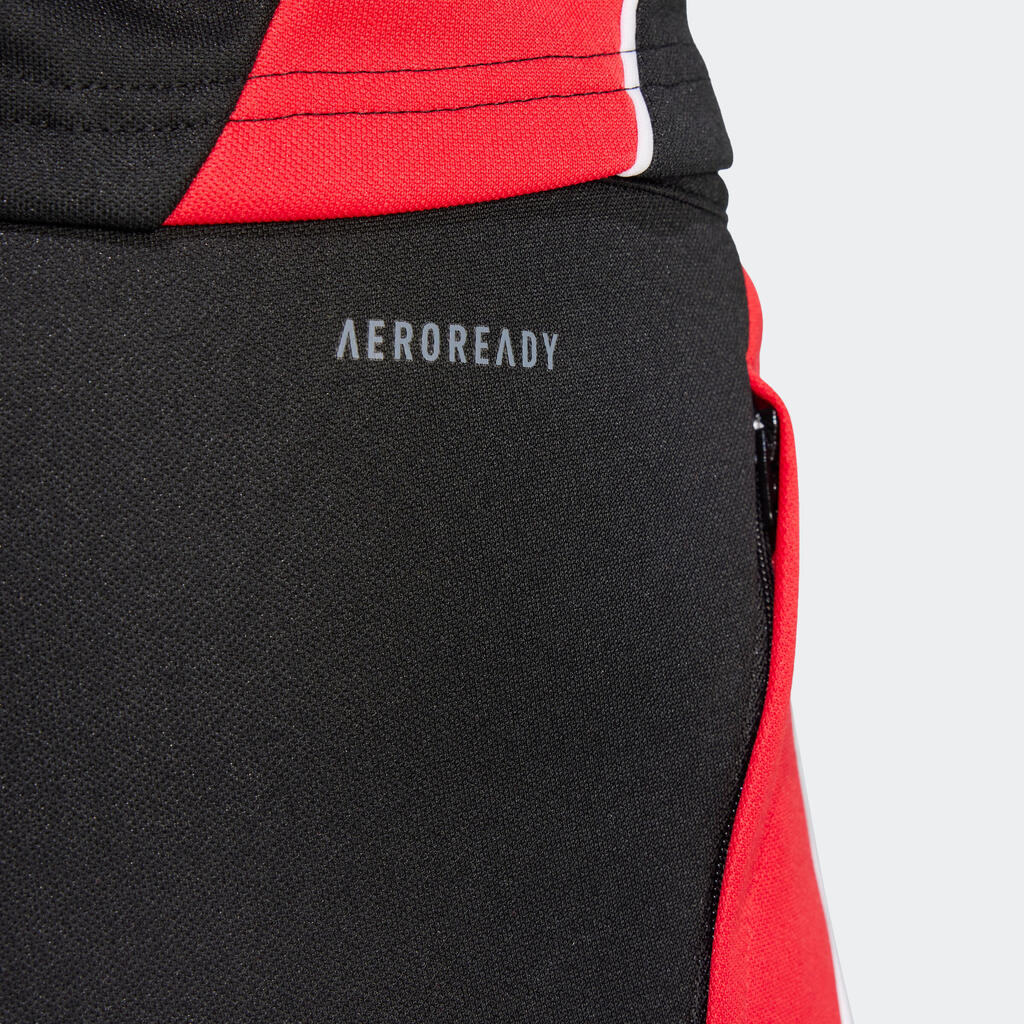 Adult Training Bottoms Tiro 24 - Black/Red