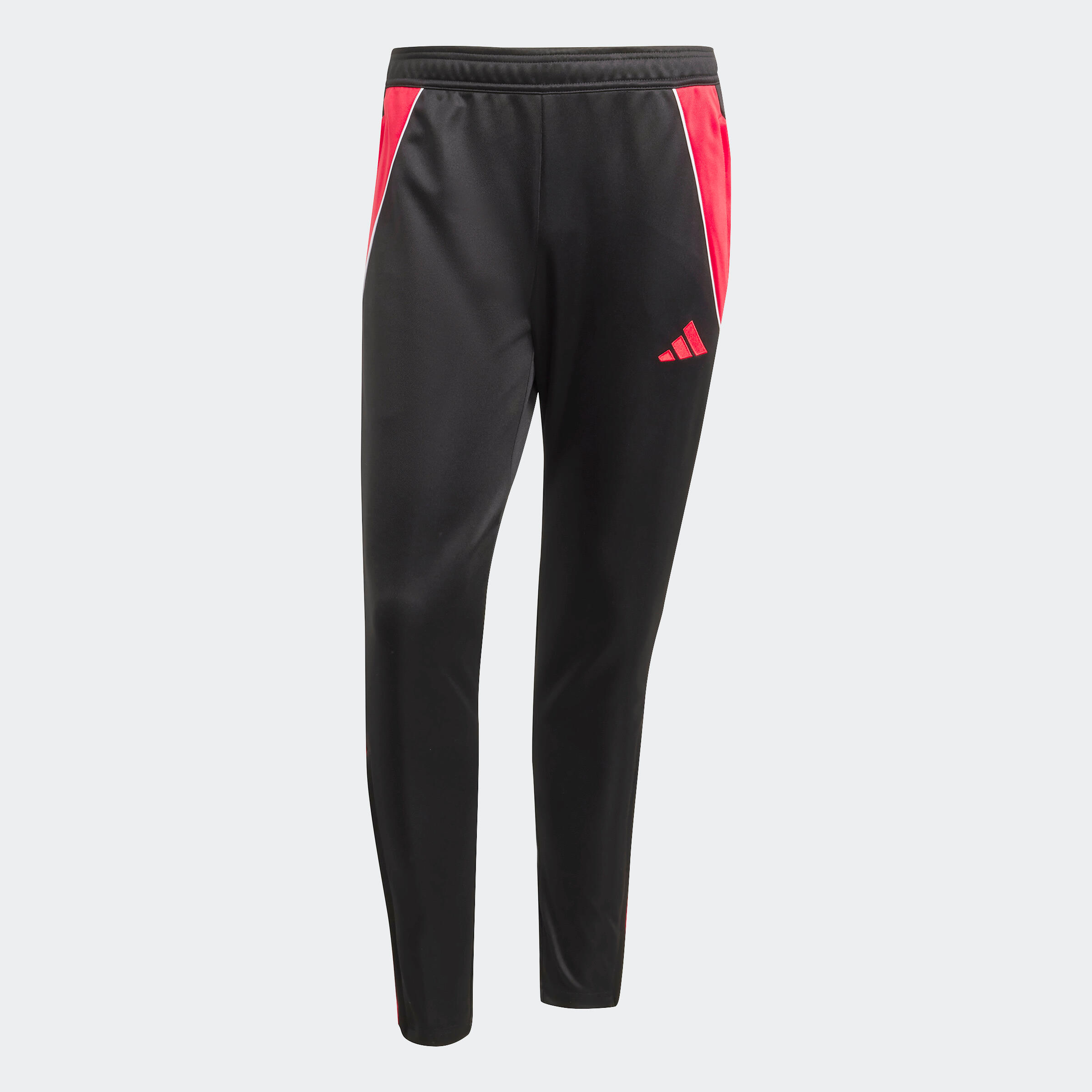 ADIDAS Pantaloni allenamento calcio adulto ADIDAS TIRO 24 nero-rosso